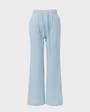 Bodiwealth Light Blue panelled casual sports pants, Primary front packshot