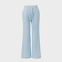 Bodiwealth Light Blue panelled casual sports pants, Primary front packshot