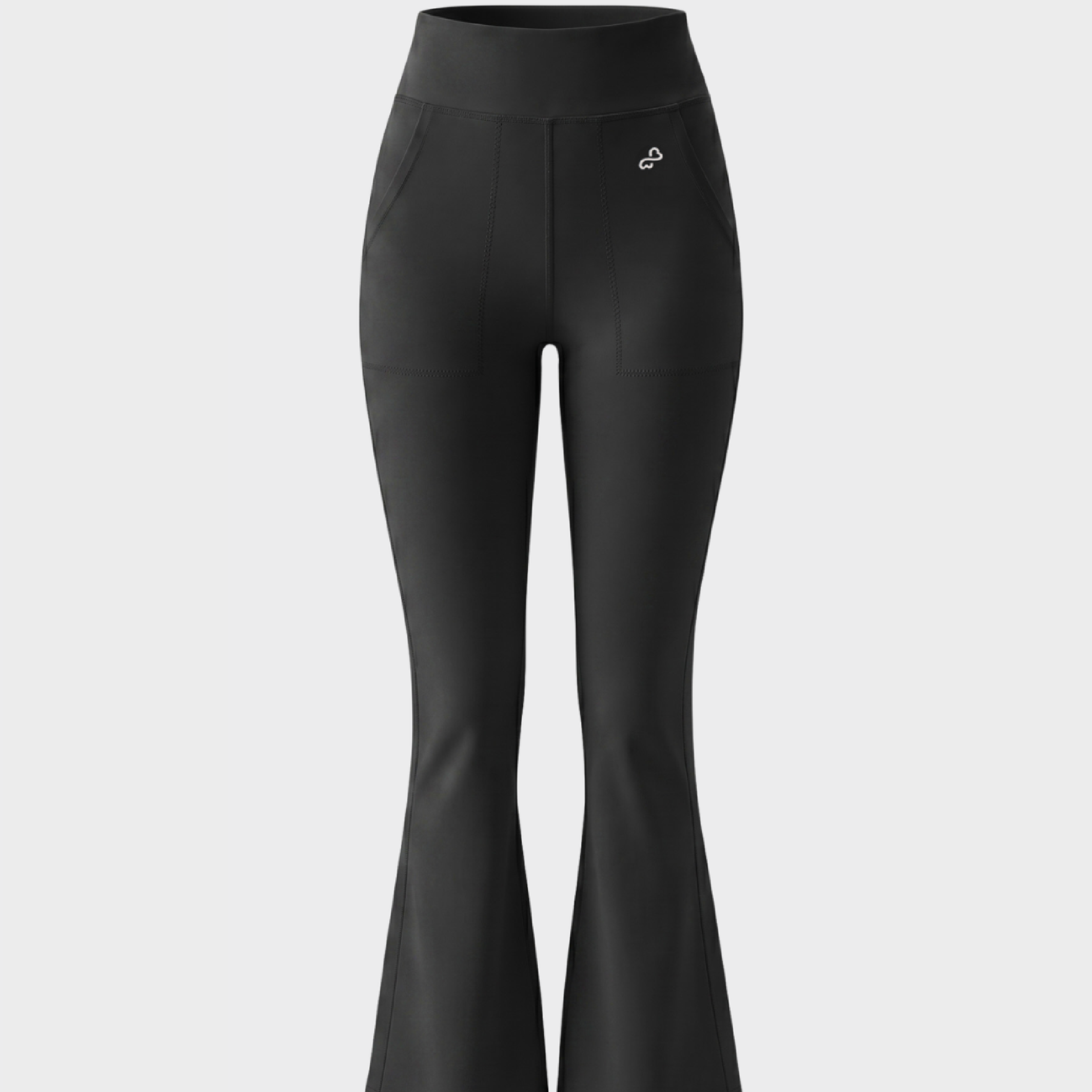 Bodiwealth Black casual sports pants, Primary front packshot