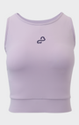 Bodiwealth Lilac sports tank, Primary front packshot