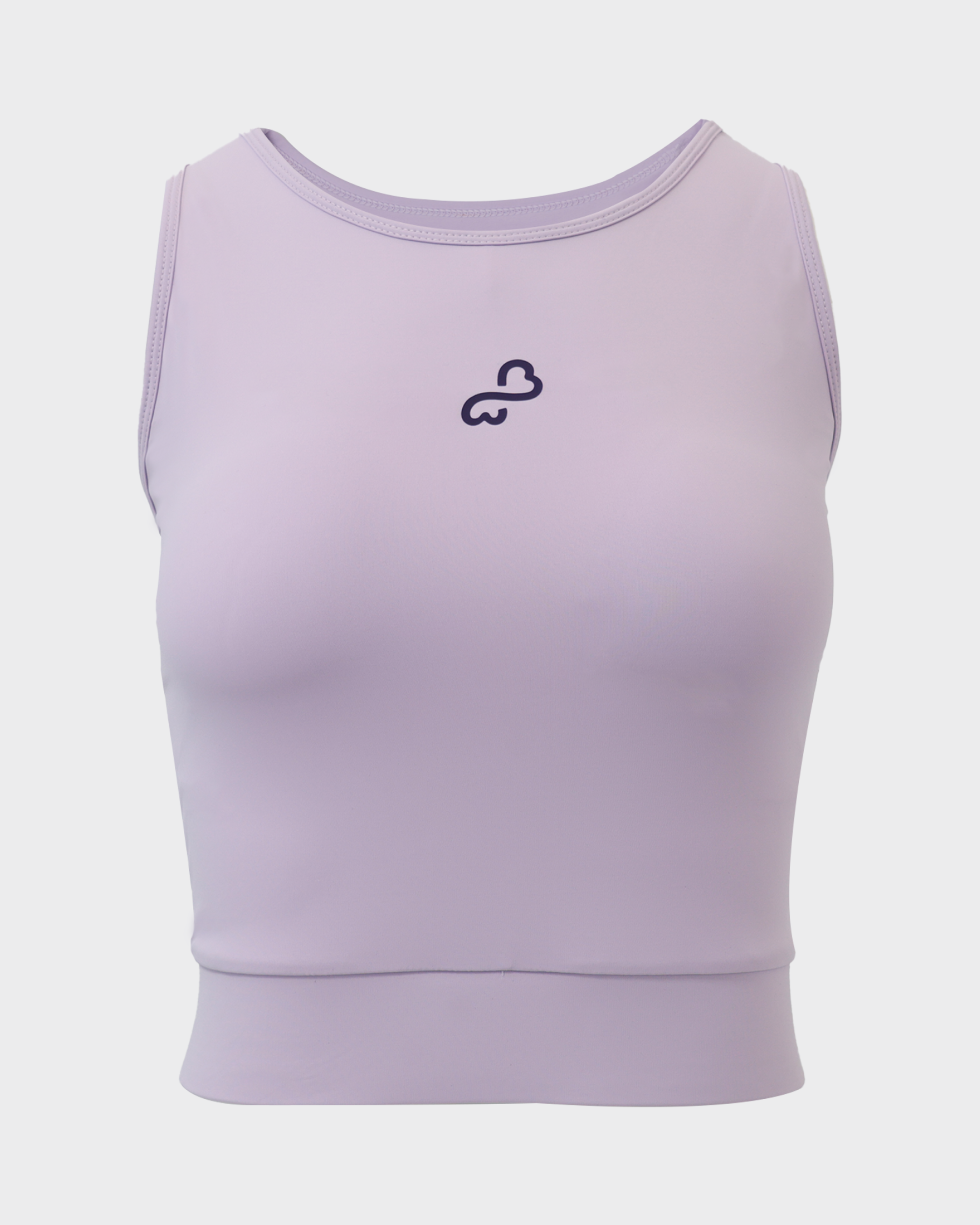 Bodiwealth Lilac sports tank, Primary front packshot
