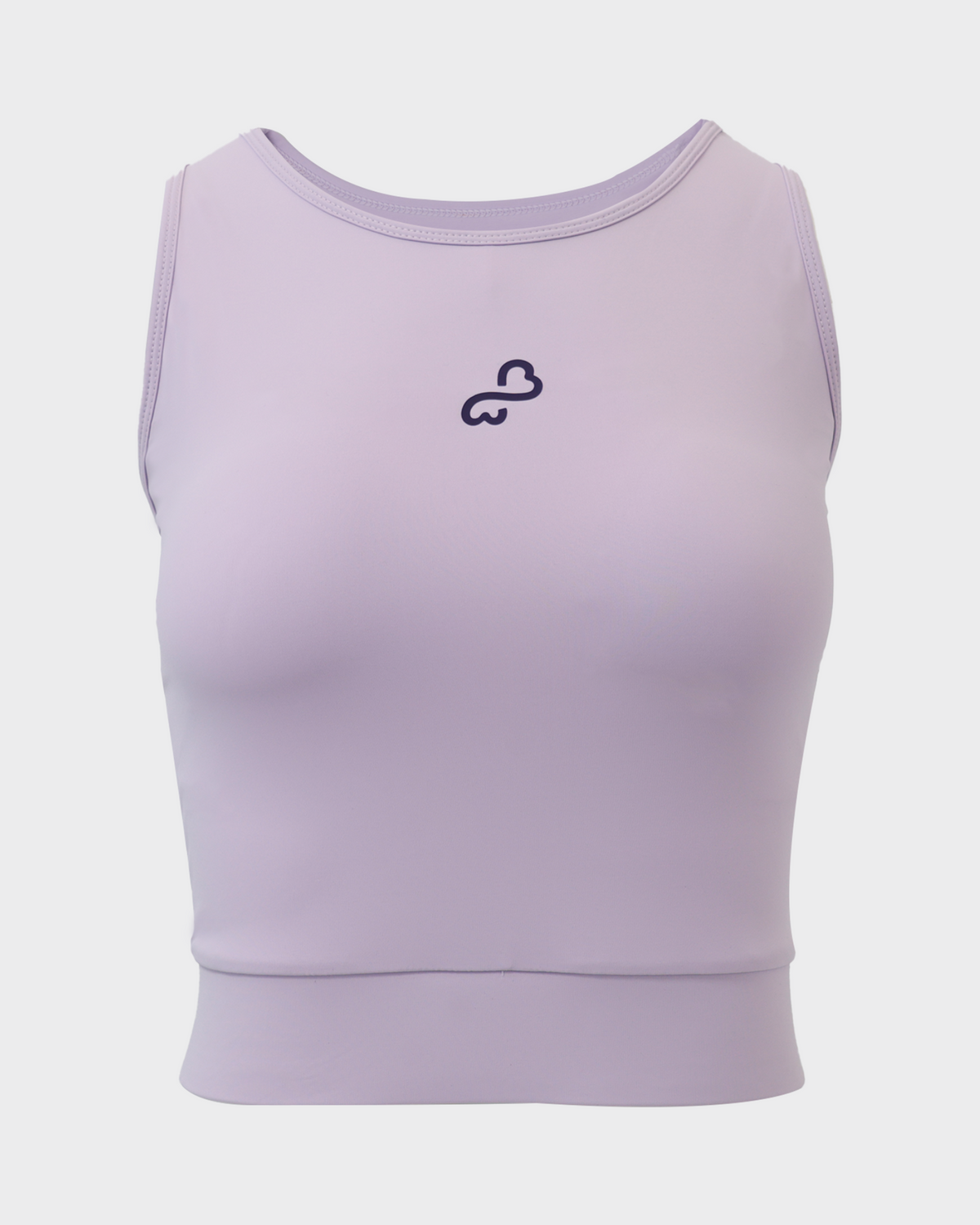 Bodiwealth Lilac sports tank, Primary front packshot