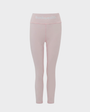 Bodiwealth Light Pink high waist yoga leggings, clean product front