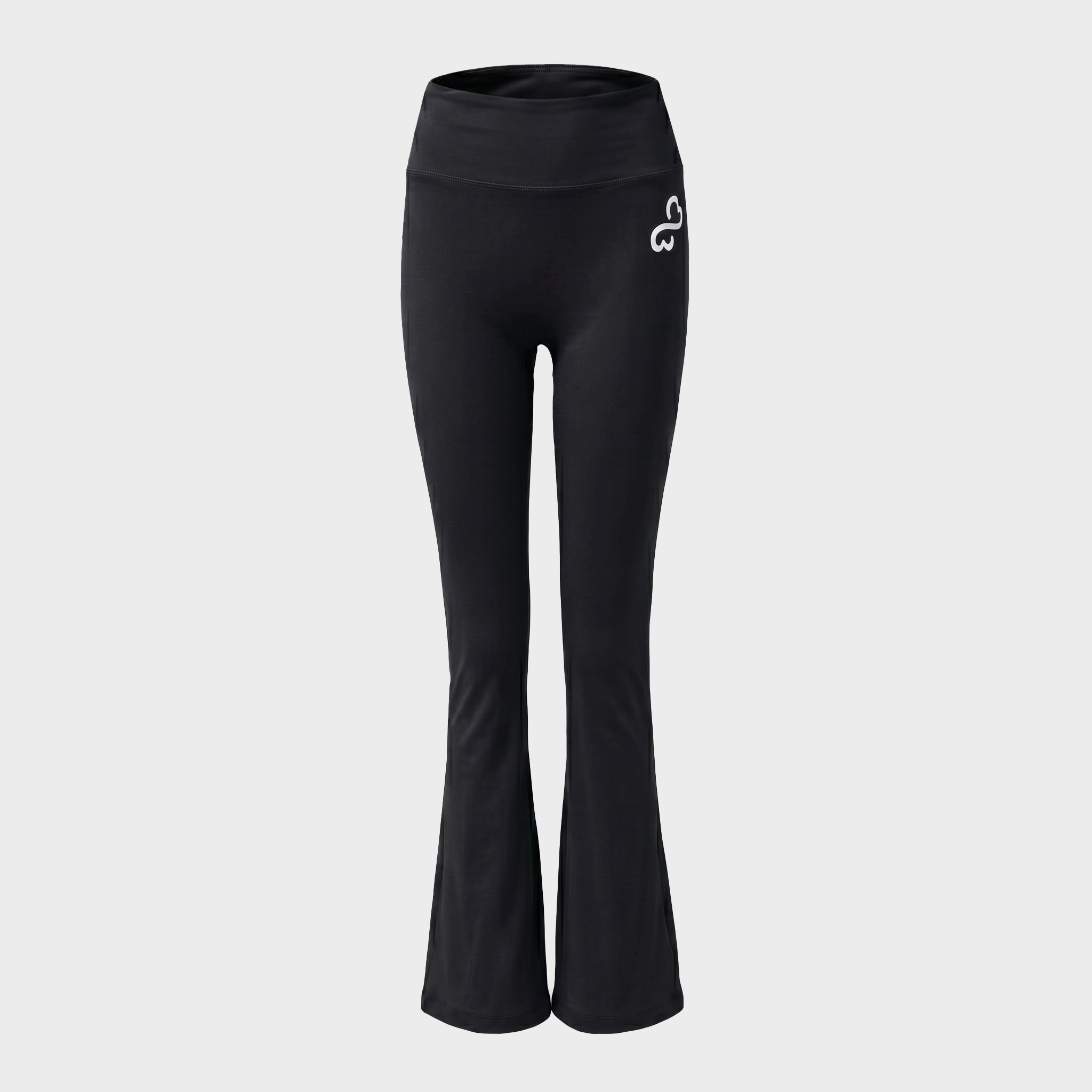 Bodiwealth Black yoga pants, clean product front