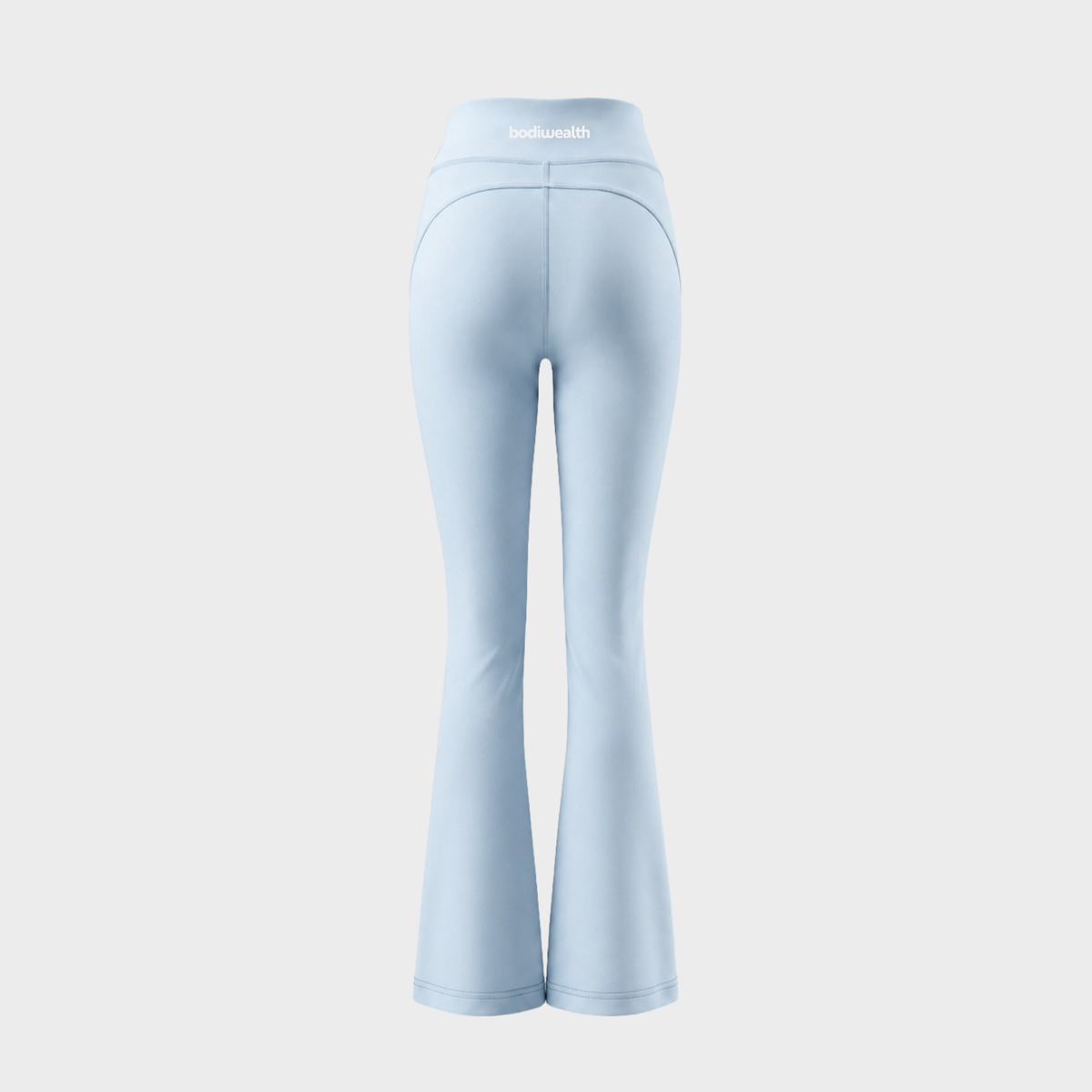 Bodiwealth Light Blue casual sports pants, Back packshot