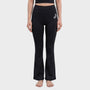 Bodiwealth Black yoga pants, clean model front