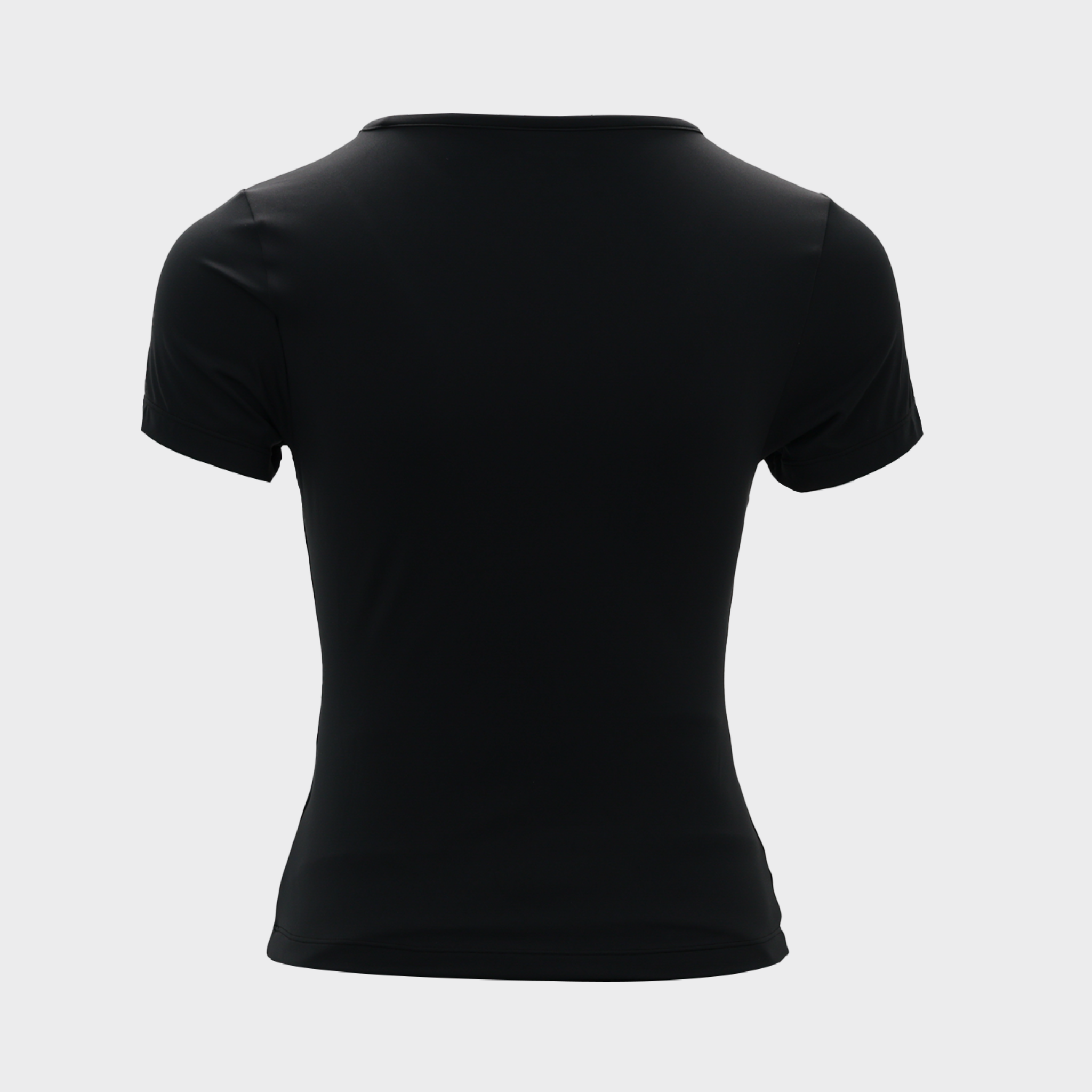 Bodiwealth Black sports tee, product back