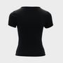 Bodiwealth Black sports tee, product back