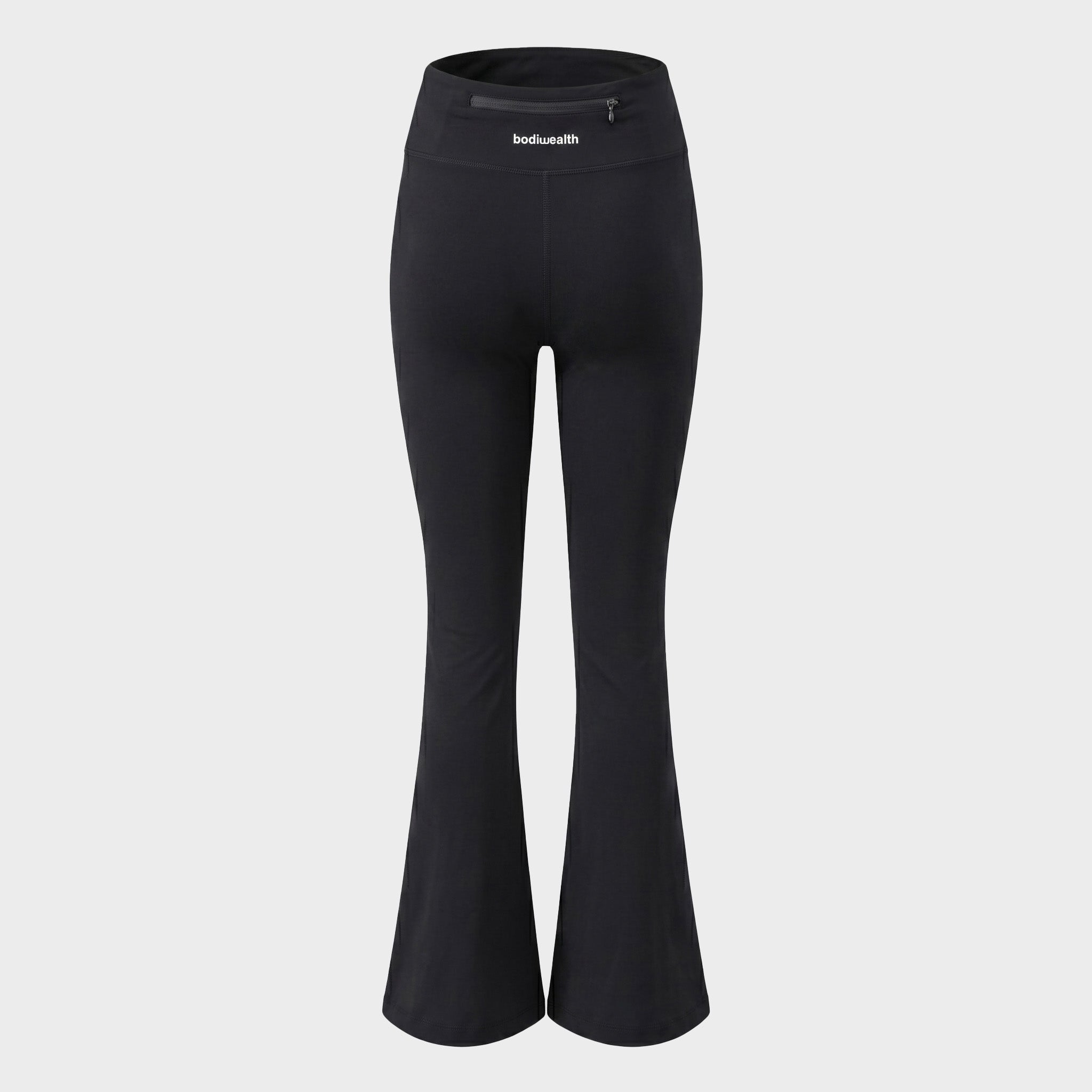 Bodiwealth Black yoga pants, product back