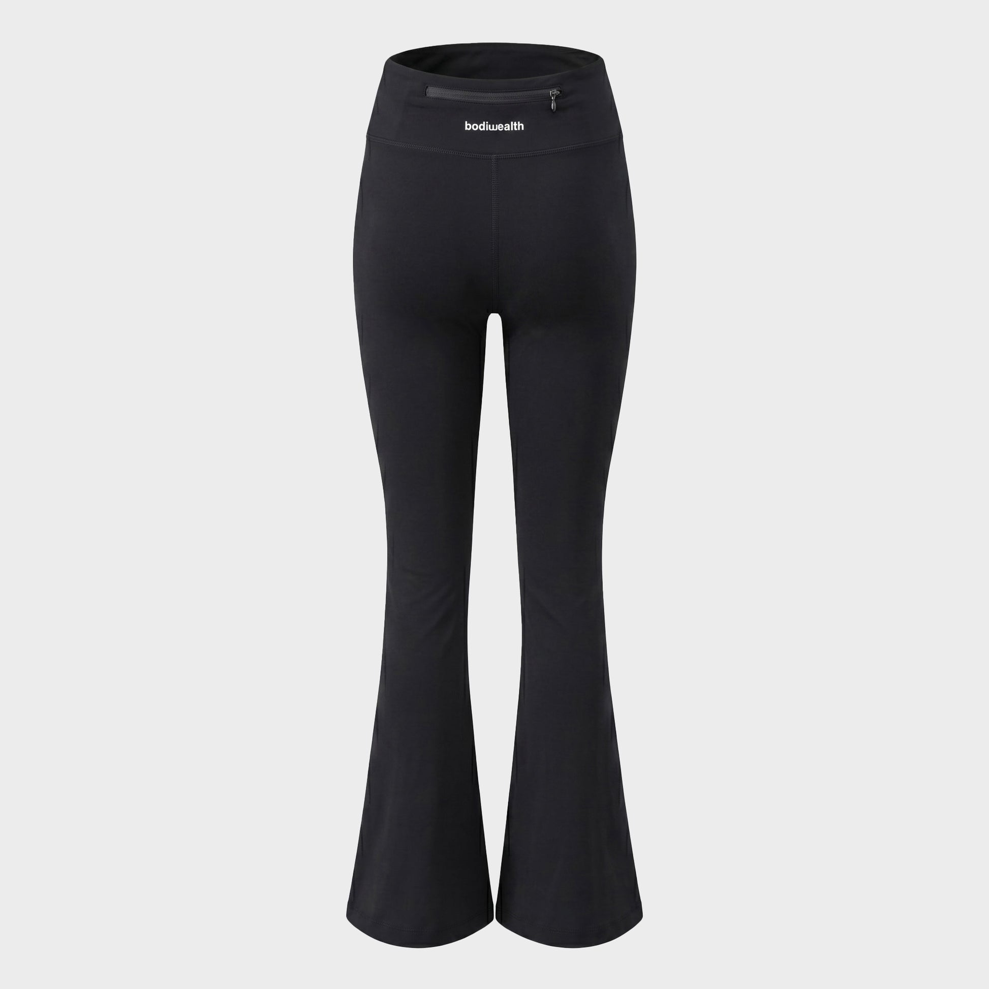 Bodiwealth Black yoga pants, product back
