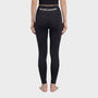 Bodiwealth Black high waist yoga leggings, model back