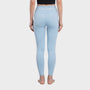 Bodiwealth Light Blue high waist yoga leggings, model back