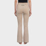 Bodiwealth Cream yoga pants, model back