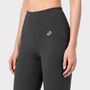 Bodiwealth Black casual sports pants, Front pocket and logo detail