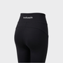 Bodiwealth Black casual sports pants, Back waistband detail