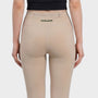 Bodiwealth Cream yoga pants, model back detail
